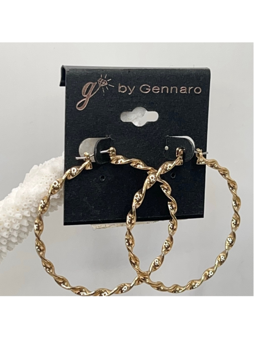 Gennaro gold hoop earrings